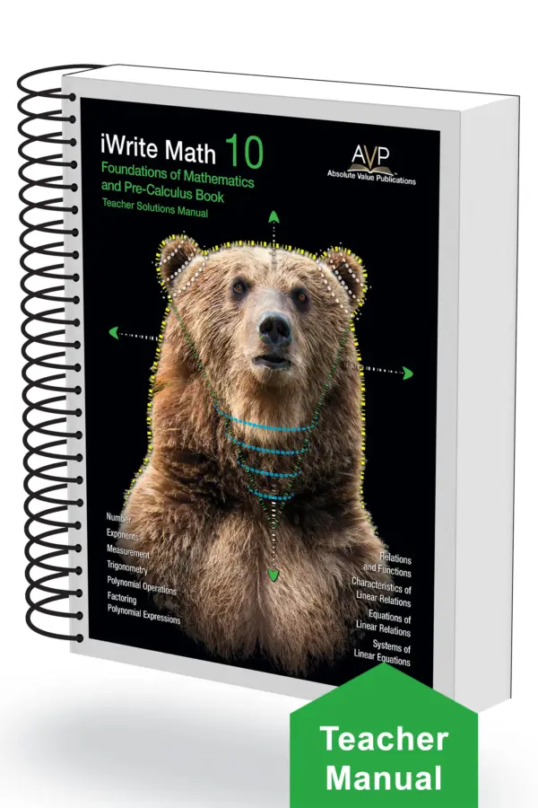 Foundations of Mathematics and Pre-Calculus Mathematics Grade 10 Teacher Solutions Manual