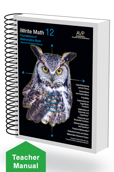Foundations of Mathematics 12 Teacher Solutions Manual