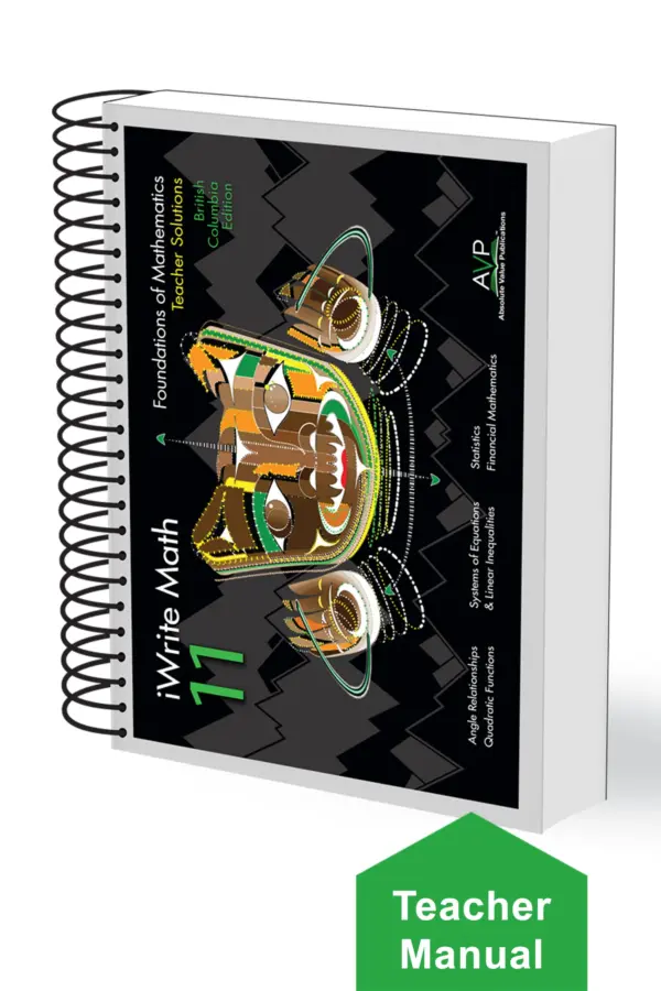 BC Foundations of Mathematics 11 Teacher Solutions Manual British Columbia Edition