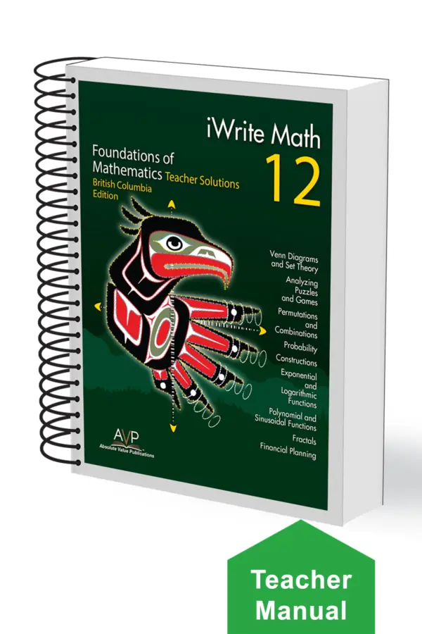 BC Foundations of Mathematics 12 Book British Columbia Edition